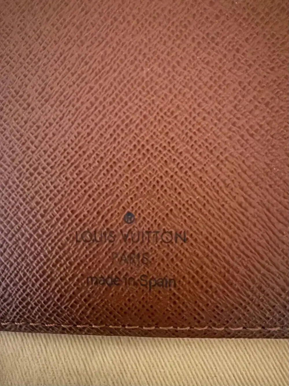Louis Vuitton Monogram Canvas Long Wallet Checkbook Cover - Picture 5 of 6